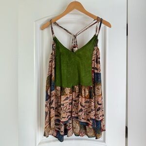 Kantha Bae Silk Free Fallin’ Tank